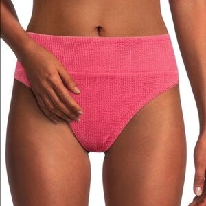 Crinkle Texture Bikini Swimsuit Bottoms for Women